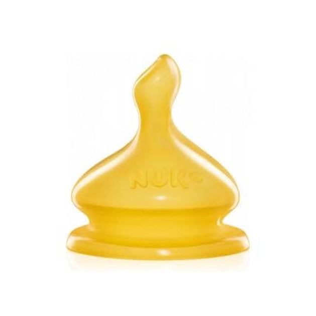 Nuk First Choice Plus Θηλή Καουτσούκ Μεγέθους 1 (0-6 Μηνών) Medium Μεσαία Οπή για Γάλα 1τμχ Nuk First Choice Plus Θηλή Καουτσούκ Μεγέθους 1 (0-6 Μηνών) Medium Μεσαία Οπή για Γάλα 1τμχ