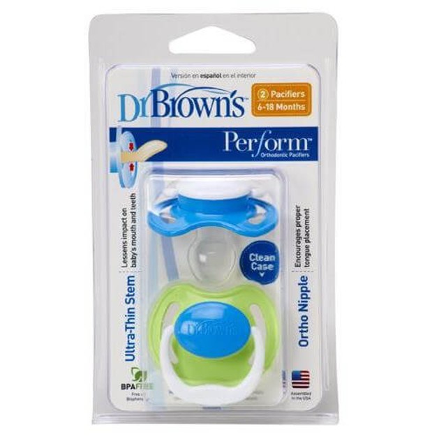 Dr. Brown\'s PreVent PV 240-GB Ορθοδοντική Πιπίλα Σιλικόνης ΕΠΙΠΕΔΟ 2 Για βρέφη από 6 έως 18 μηνών Dr. Brown\'s PreVent PV 240-GB Ορθοδοντική Πιπίλα Σιλικόνης ΕΠΙΠΕΔΟ 2 Για βρέφη από 6 έως 18 μηνών
