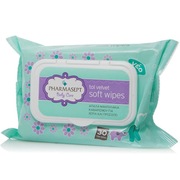 Δώρο Pharmasept Tol Velvet Baby Care Soft Wipes Δερματολογικά Ελεγμένα Απαλά Παιδικά Μαντηλάκια 30τεμάχια Δώρο Pharmasept Tol Velvet Baby Care Soft Wipes Δερματολογικά Ελεγμένα Απαλά Παιδικά Μαντηλάκια 30τεμάχια