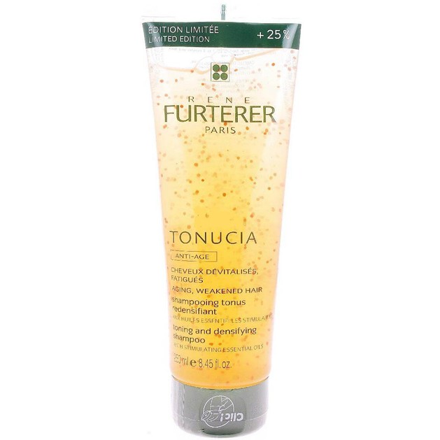 Rene Furterer Tonucia Shampooing Tonus Redensifiant Σαμπουάν για Κουρασμένα, Άτονα Μαλλιά 25% Offerts Limited Edition 250ml Rene Furterer Tonucia Shampooing Tonus Redensifiant Σαμπουάν για Κουρασμένα, Άτονα Μαλλιά 25% Offerts Limited Edition 250ml