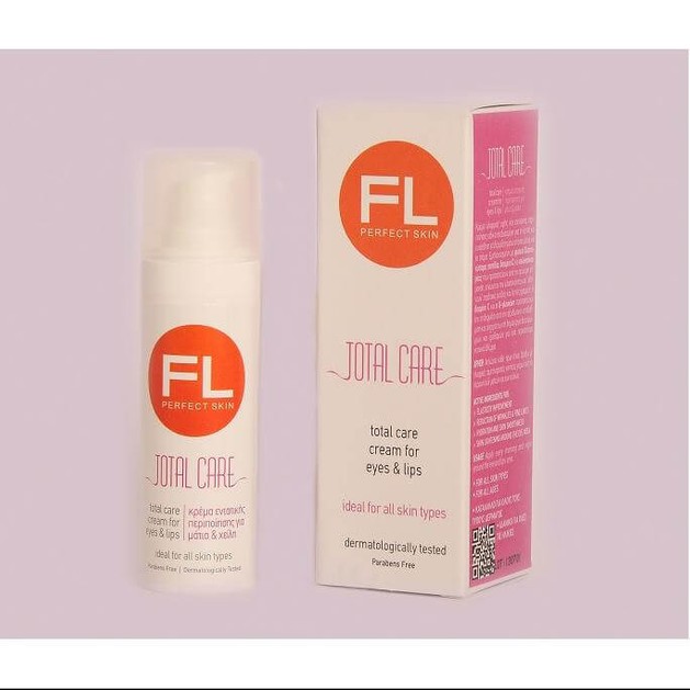 FL Products Total Care Cream For Eyes & Lips Κρέμα Εντατικής Περιποίησης Για Μάτια & Χείλη 30ml FL Products Total Care Cream For Eyes & Lips Κρέμα Εντατικής Περιποίησης Για Μάτια & Χείλη 30ml