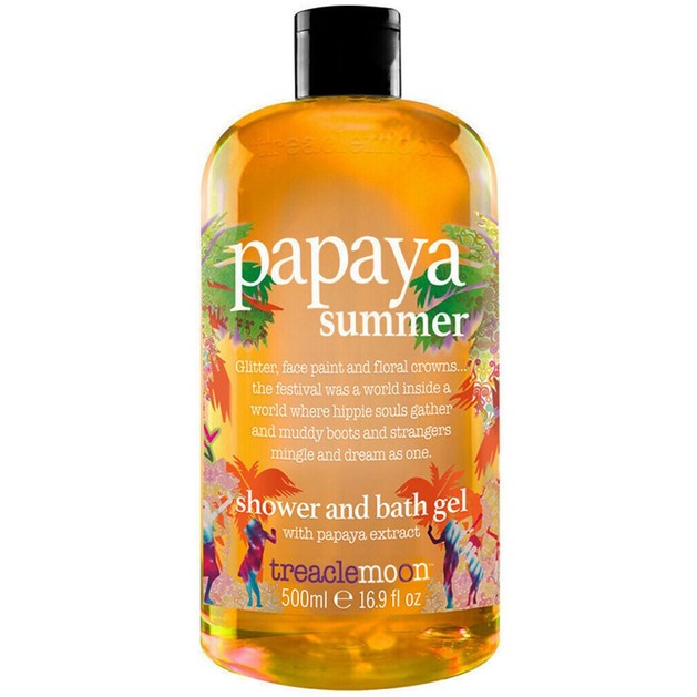 Treaclemoon Papaya Summer Shower & Bath Gel with Papaya Extract 500ml Treaclemoon Papaya Summer Shower & Bath Gel with Papaya Extract 500ml