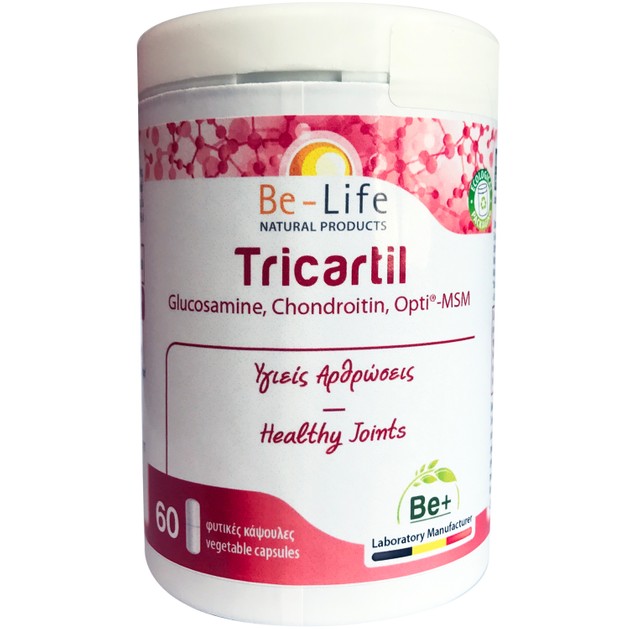 Be-Life Tricartil Glucosamine, Chondroitin, Opti - MSM Συμπλήρωμα Διατροφής για Υγιείς Αρθρώσεις 60caps Be-Life Tricartil Glucosamine, Chondroitin, Opti - MSM Συμπλήρωμα Διατροφής για Υγιείς Αρθρώσεις 60caps