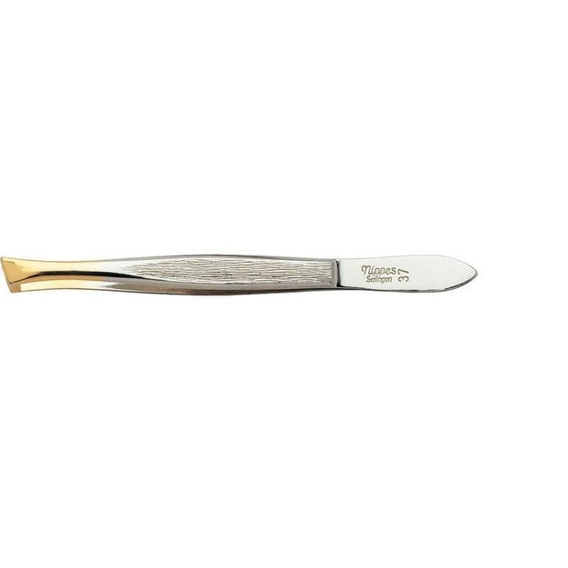 Nippes Solingen Τσιμπιδάκι Φρυδιών Πλάγιο Χρυσωμένο (37SGP) 1τμχ Nippes Solingen Τσιμπιδάκι Φρυδιών Πλάγιο Χρυσωμένο (37SGP) 1τμχ
