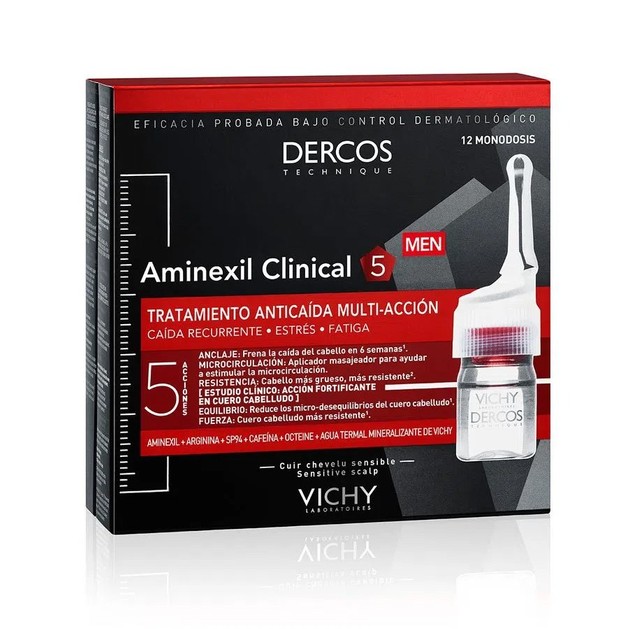Δώρο Vichy Dercos Aminexil Clinical 5 Homme for Men 12 Αμπούλες χ 6ml Δώρο Vichy Dercos Aminexil Clinical 5 Homme for Men 12 Αμπούλες χ 6ml