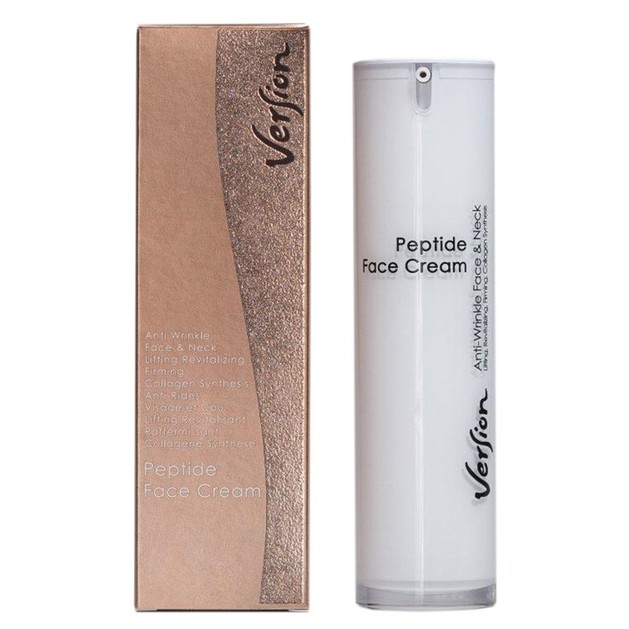 Version Anti Wrinkle, Lifting Revitalizing Face & Neck Peptide Face Cream 50ml Version Anti Wrinkle, Lifting Revitalizing Face & Neck Peptide Face Cream 50ml