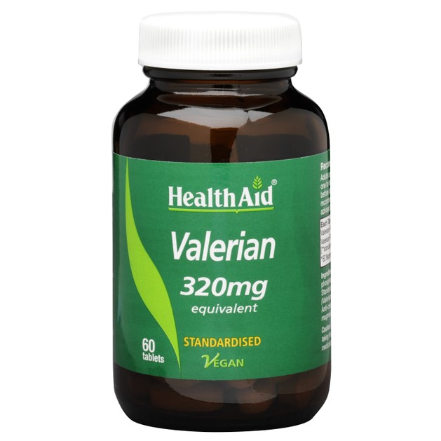 Health Aid Valerian 320mg 60tabs Health Aid Valerian 320mg 60tabs