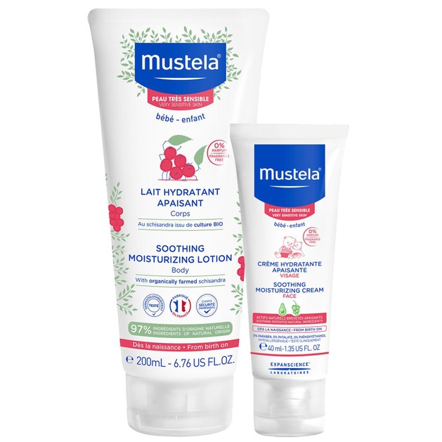 Mustela Πακέτο Προσφοράς Soothing Moisturizing Body Lotion 200ml & Δώρο Soothing Moisturizing Face Cream 40ml Mustela Πακέτο Προσφοράς Soothing Moisturizing Body Lotion 200ml & Δώρο Soothing Moisturizing Face Cream 40ml