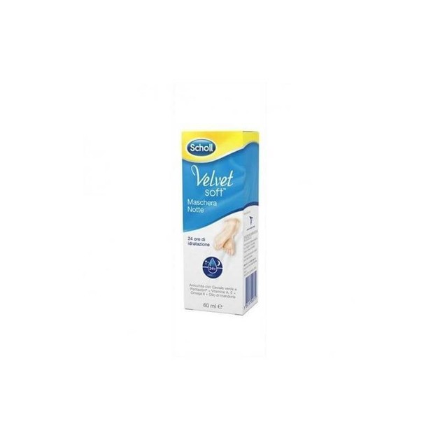 Dr Scholl Velvet Soft Ενυδατική Κρέμα Μάσκα Νύχτας Ποδιών 60 ml Dr Scholl Velvet Soft Ενυδατική Κρέμα Μάσκα Νύχτας Ποδιών 60 ml