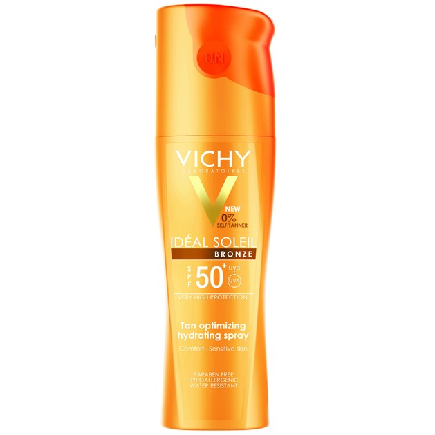 Vichy Ideal Soleil Bronze Spray Spf50+, 200ml Vichy Ideal Soleil Bronze Spray Spf50+, 200ml