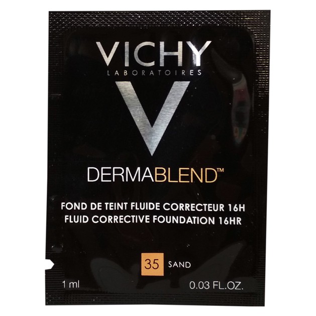Δείγμα Vichy Dermablend Spf35 Fdt Correcteur Fluide Διορθωτικό Make-Up με Λεπτόρρευστη Υφή 35 Sand 1ml Δείγμα Vichy Dermablend Spf35 Fdt Correcteur Fluide Διορθωτικό Make-Up με Λεπτόρρευστη Υφή 35 Sand 1ml