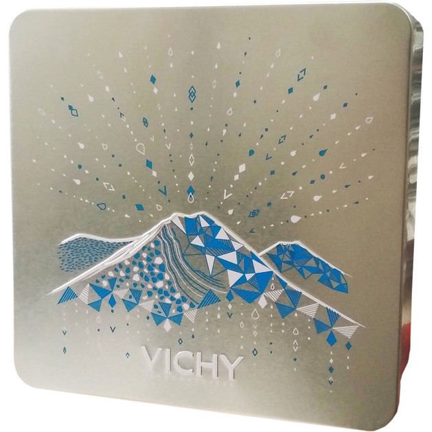 Δώρο Vichy Xmas Metal Box Μεταλλικό Κουτί Δώρο Vichy Xmas Metal Box Μεταλλικό Κουτί
