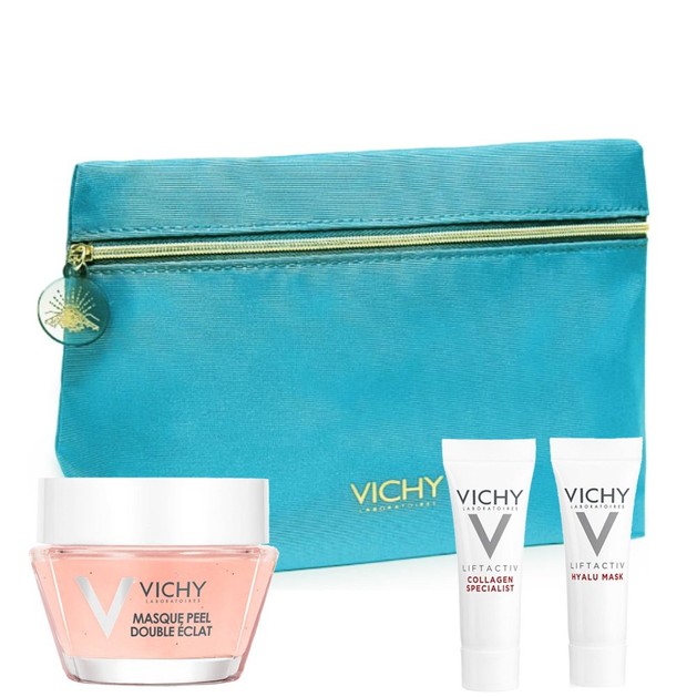 Δώρο Vichy Liftactiv Specialist Hyalu Masque 3ml, Liftactiv Specialist Collagen 3ml, Masque Peel Double Eclat 15ml & Νεσεσέρ Δώρο Vichy Liftactiv Specialist Hyalu Masque 3ml, Liftactiv Specialist Collagen 3ml, Masque Peel Double Eclat 15ml & Νεσεσέρ