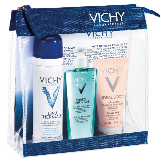 Δώρο Vichy Mini Προϊόντα Ολοκληρωμένης Περιποίησης Eau Thermal 50g, Purete Thermal Gel 15ml & Ideal Body Lait Serum 30ml Δώρο Vichy Mini Προϊόντα Ολοκληρωμένης Περιποίησης Eau Thermal 50g, Purete Thermal Gel 15ml & Ideal Body Lait Serum 30ml