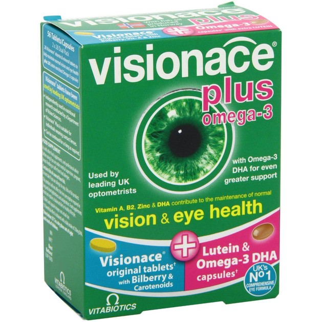Vitabiotics Visionace 28tabs+28caps Vitabiotics Visionace 28tabs+28caps