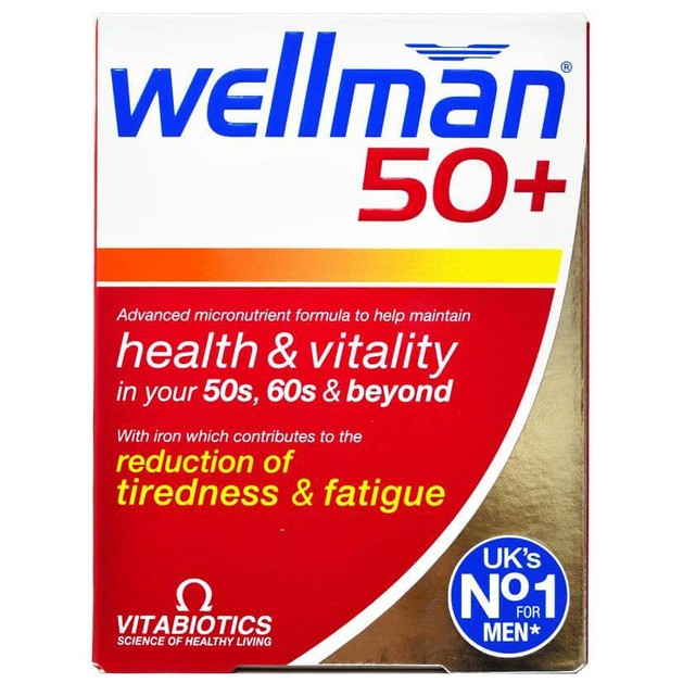 Vitabiotics Wellman 50+ 30tabs Vitabiotics Wellman 50+ 30tabs