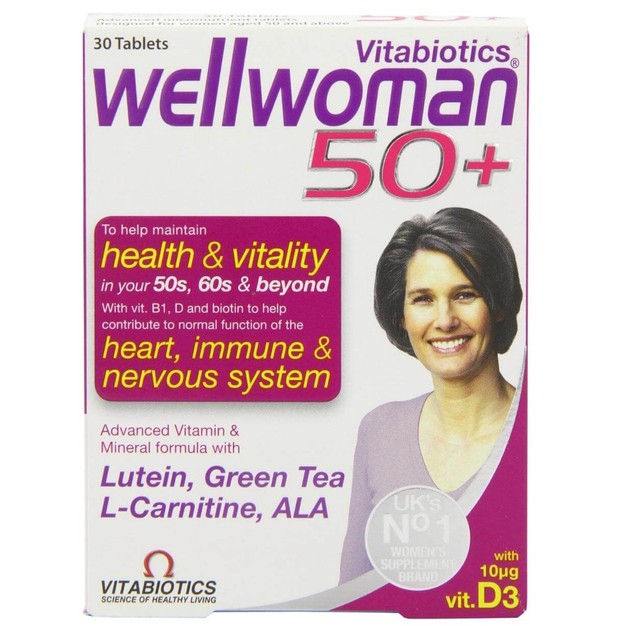 Vitabiotics Wellwoman 50+ 30tabs Vitabiotics Wellwoman 50+ 30tabs