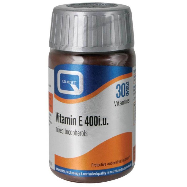 Quest Vitamins Vitamin E 400iu Mixed Tocopherols Φυσική Πηγή Βιταμίνης E 30caps Quest Vitamins Vitamin E 400iu Mixed Tocopherols Φυσική Πηγή Βιταμίνης E 30caps