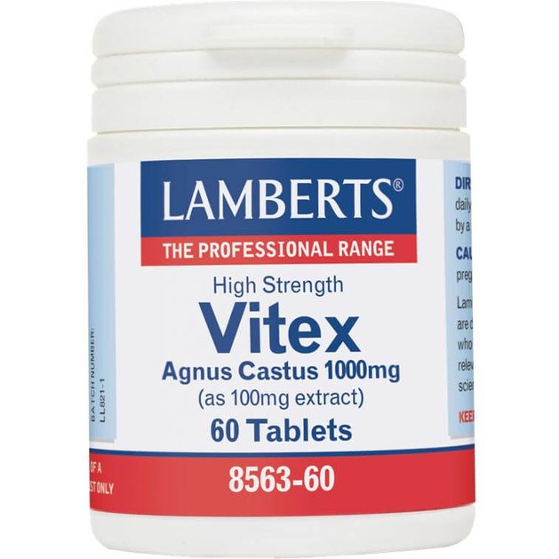 Lamberts Vitex Agnus-Castus 1000mg 60tabs Lamberts Vitex Agnus-Castus 1000mg 60tabs