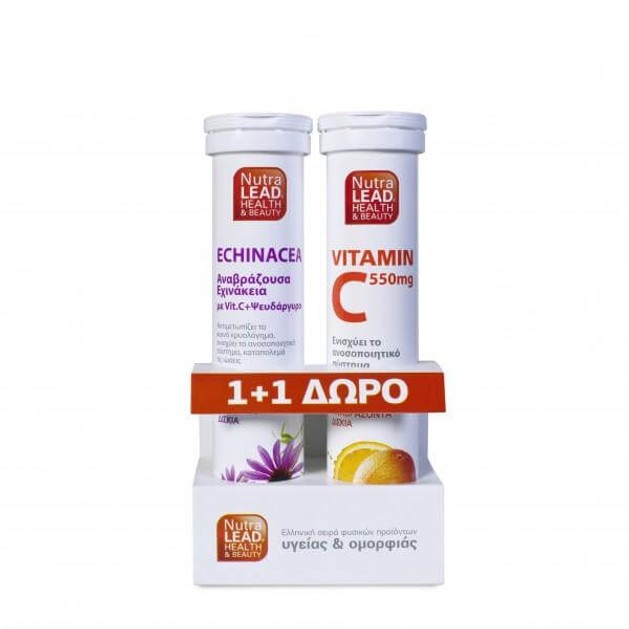 Nutralead Εχινάκεια 20 Αναβρ. Δισκία + Δώρο Βιταμίνη C 550mg 20 Αναβρ. Δισκία Nutralead Εχινάκεια 20 Αναβρ. Δισκία + Δώρο Βιταμίνη C 550mg 20 Αναβρ. Δισκία