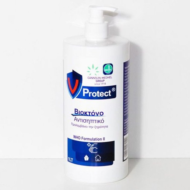 Cannsun Medhel Vprotect Βιοκτόνο Αντισηπτικό 1Lt Cannsun Medhel Vprotect Βιοκτόνο Αντισηπτικό 1Lt