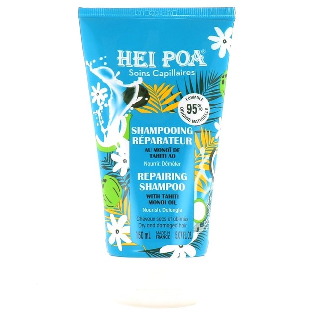 Hei Poa Repairing Shampoo with Tahiti Monoi Oil 150ml Hei Poa Repairing Shampoo with Tahiti Monoi Oil 150ml