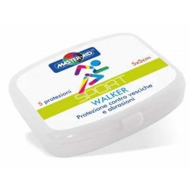 Master Aid Sport Walker Αυτοκόλλητο Υδροκολοειδές Επίθεμα Πόδι 5τεμ. Master Aid Sport Walker Αυτοκόλλητο Υδροκολοειδές Επίθεμα Πόδι 5τεμ.