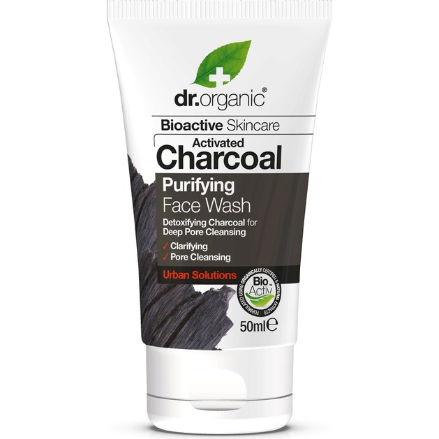 Dr.Organic Charcoal Face Wash Καθαριστικό Προσώπου με Ενεργό Άνθρακα 200ml Dr.Organic Charcoal Face Wash Καθαριστικό Προσώπου με Ενεργό Άνθρακα 200ml