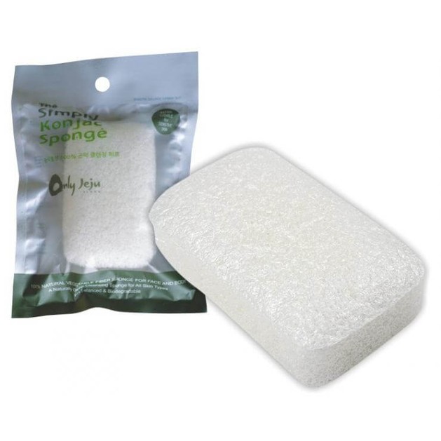 Pure Konjac Λευκό Σφουγγάρι Μπάνιου για Μωρά 100% από Φυσικό Konjac Pure Konjac Λευκό Σφουγγάρι Μπάνιου για Μωρά 100% από Φυσικό Konjac