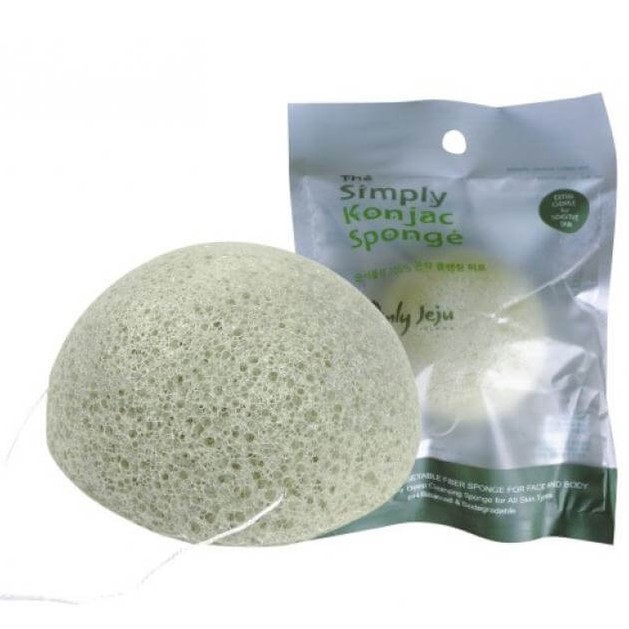 Pure Konjac Half Ball Πράσινο Σφουγγάρι 100% από Φυσικό Konjac Pure Konjac Half Ball Πράσινο Σφουγγάρι 100% από Φυσικό Konjac