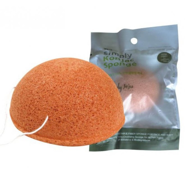 Pure Konjac Half Ball Ροζ Σφουγγάρι 100% από Φυσικό Konjac Pure Konjac Half Ball Ροζ Σφουγγάρι 100% από Φυσικό Konjac