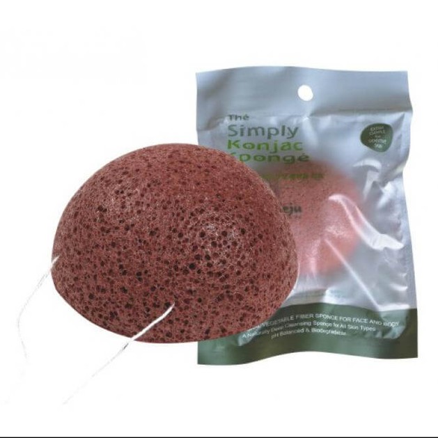 Pure Konjac Half Ball Κόκκινο Σφουγγάρι 100% από Φυσικό Konjac Pure Konjac Half Ball Κόκκινο Σφουγγάρι 100% από Φυσικό Konjac
