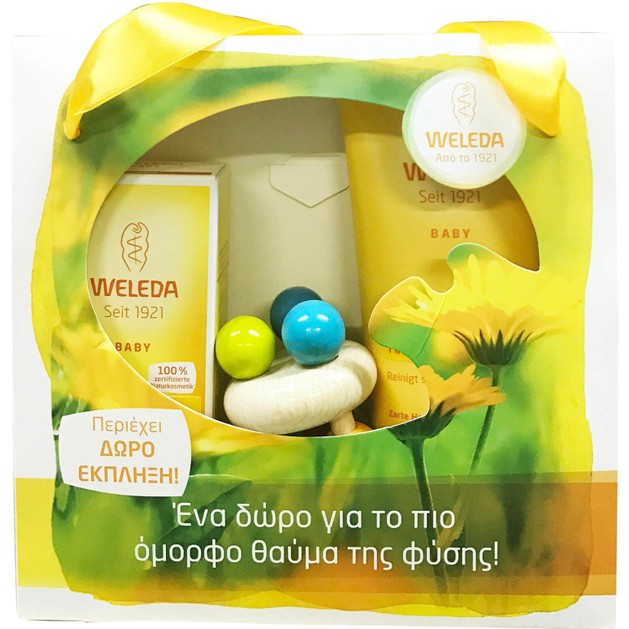Weleda Πακέτο Προσφοράς Παιδικό Σετ Δώρου με Σαμπουάν & Αφρόλουτρο 200ml & Κρέμα Αλλαγής Πάνας 75ml με Καλεντούλα & Δώρο Έκπληξη Weleda Πακέτο Προσφοράς Παιδικό Σετ Δώρου με Σαμπουάν & Αφρόλουτρο 200ml & Κρέμα Αλλαγής Πάνας 75ml με Καλεντούλα & Δώρο Έκπληξη