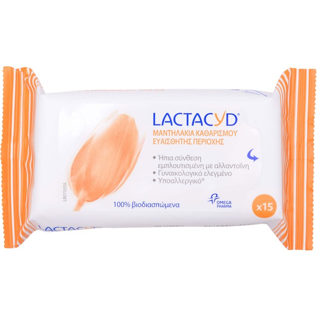 Lactacyd Wipes 15τμχ Lactacyd Wipes 15τμχ