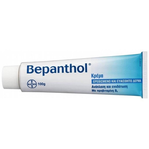 Bepanthol Κρέμα για το Ερεθισμένο & Ευαίσθητο Δέρμα 5% 100gr & Δώρο 2 Δείγματα Bepanthol Αντηλιακα Face-Body 2x5ml Bepanthol Κρέμα για το Ερεθισμένο & Ευαίσθητο Δέρμα 5% 100gr & Δώρο 2 Δείγματα Bepanthol Αντηλιακα Face-Body 2x5ml