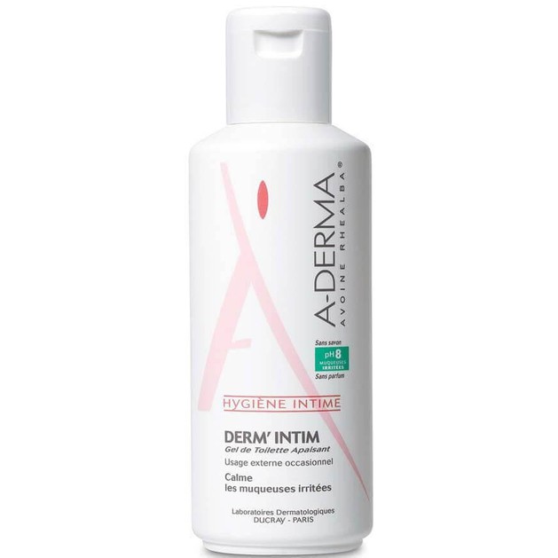 A-Derma Derm\'Intim Gel De Toilette Apaisant pH8 200ml Promo -20% A-Derma Derm\'Intim Gel De Toilette Apaisant pH8 200ml Promo -20%