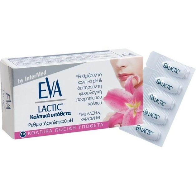 Eva Lactic Ovules 10 Κολπικά Υπόθετα Eva Lactic Ovules 10 Κολπικά Υπόθετα