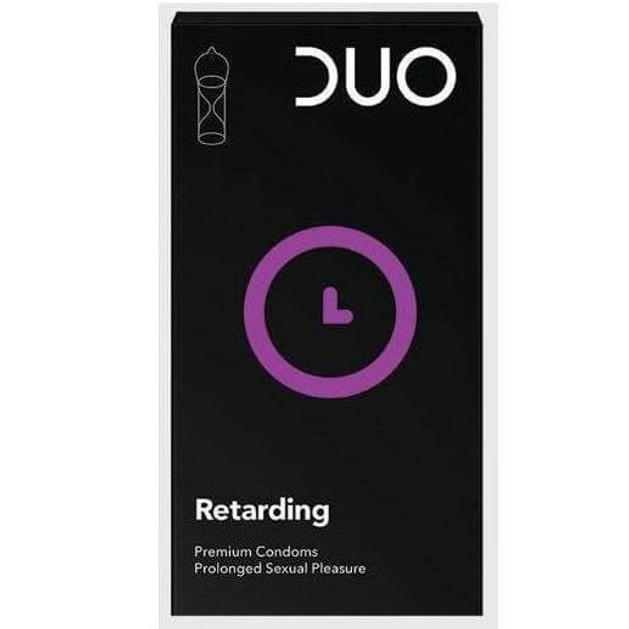 Duo Retarding Προφυλακτικά Με Φυσικό Επιβραδυντικό 6τεμ Duo Retarding Προφυλακτικά Με Φυσικό Επιβραδυντικό 6τεμ