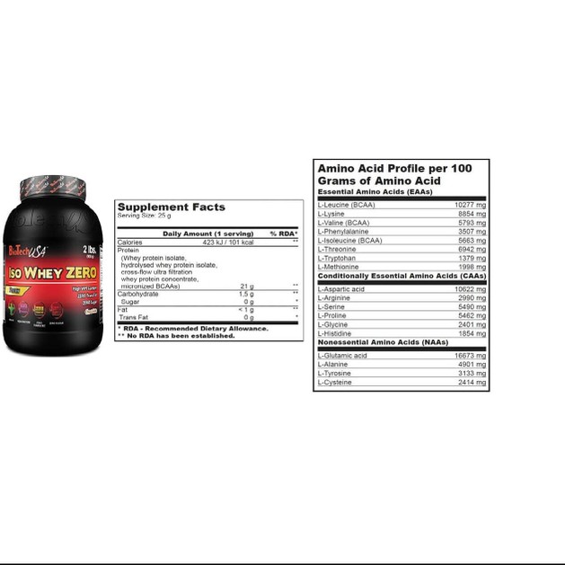 Biotech Usa Iso Whey Zero Πρωτεΐνη Ορού Γάλακτος 908gr Biotech Usa Iso Whey Zero Πρωτεΐνη Ορού Γάλακτος 908gr