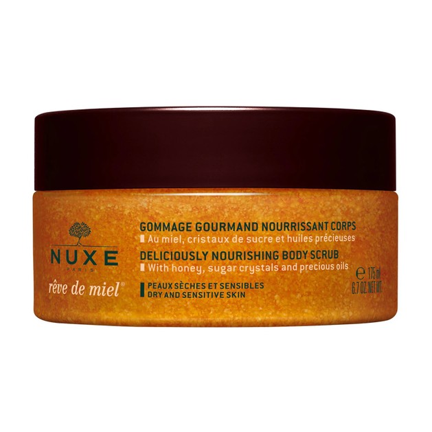 Nuxe Reve de Miel Nourishing Deliciously Body Scrub Απολαυστικό Scrub Σώματος με Μέλι,Κρυστάλλους Ζάχαρης & Πολύτιμα Έλαια 175ml Nuxe Reve de Miel Nourishing Deliciously Body Scrub Απολαυστικό Scrub Σώματος με Μέλι,Κρυστάλλους Ζάχαρης & Πολύτιμα Έλαια 175ml
