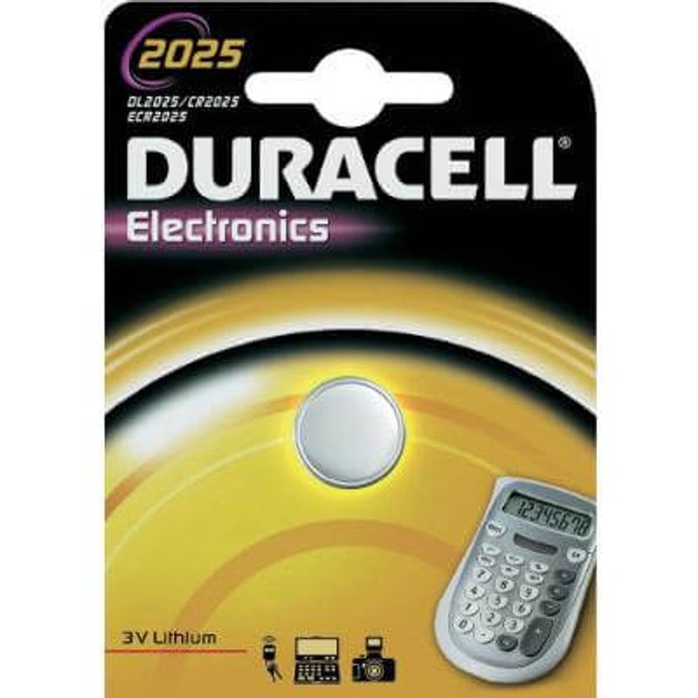 DURACELL 2025 CR2025 LITHIUM 2τεμ DURACELL 2025 CR2025 LITHIUM 2τεμ