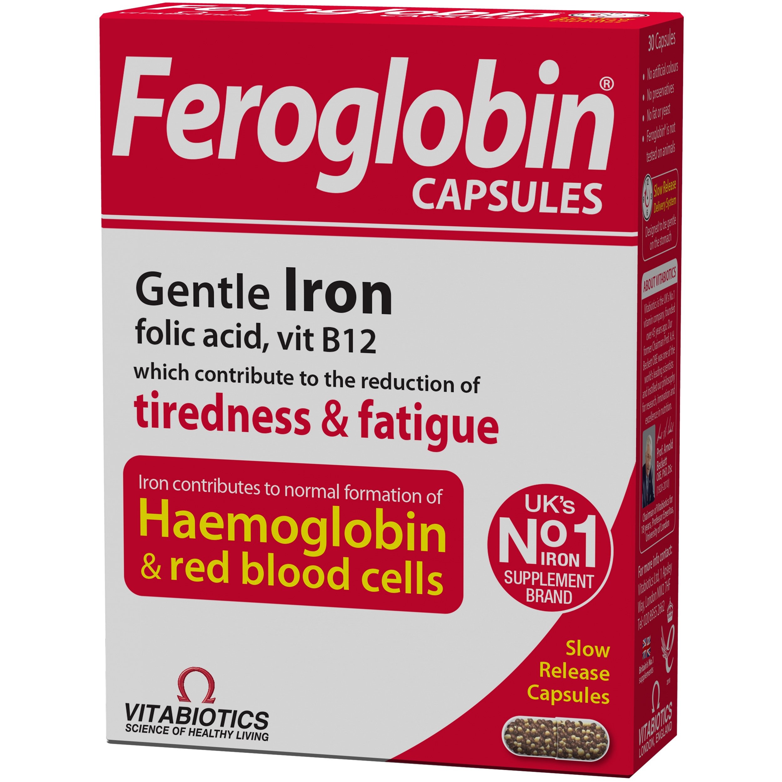 VITABIOTICS - FEROGLOBIN Capsules - 30caps