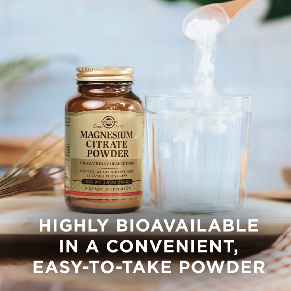 SOLGAR - Magnesium Citrate - 108gr