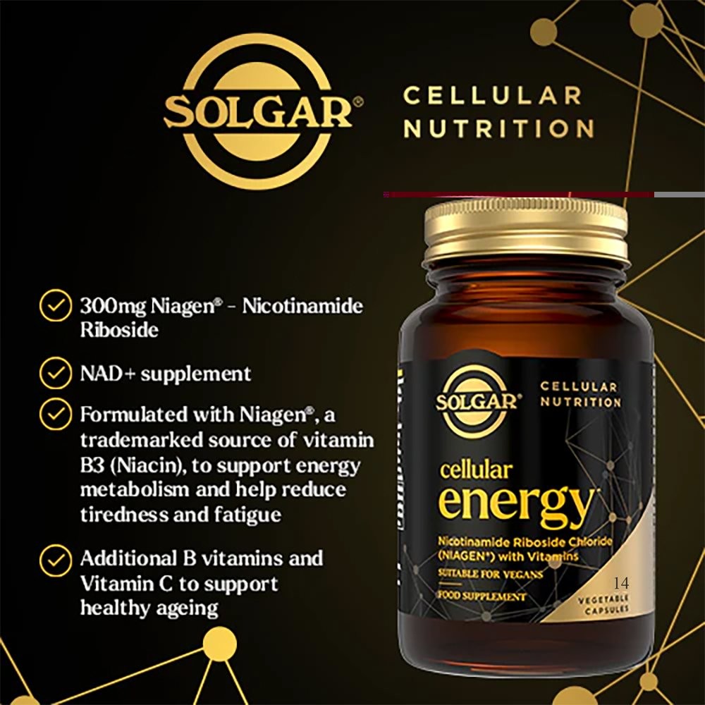 SOLGAR - Cellular Energy - 14caps