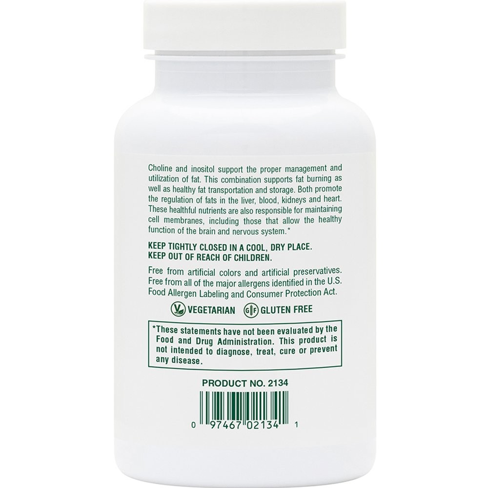 NATURES PLUS - Choline & Inositol - 60tabs