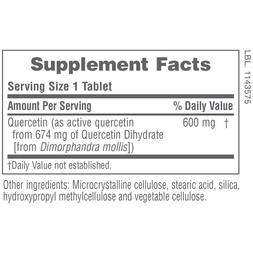 NATURES PLUS - Quercetin 600mg - 60tabs