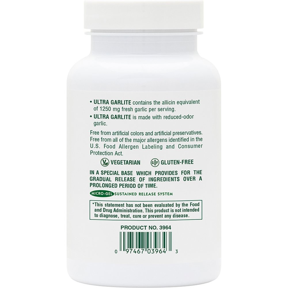 NATURES PLUS - ULTRA Garlite 1000mg - 90caps