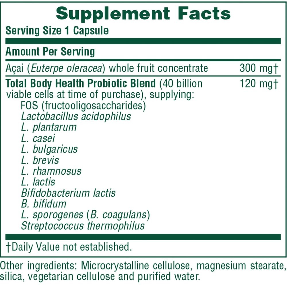 NATURES PLUS - ULTRA Probiotics - 60caps