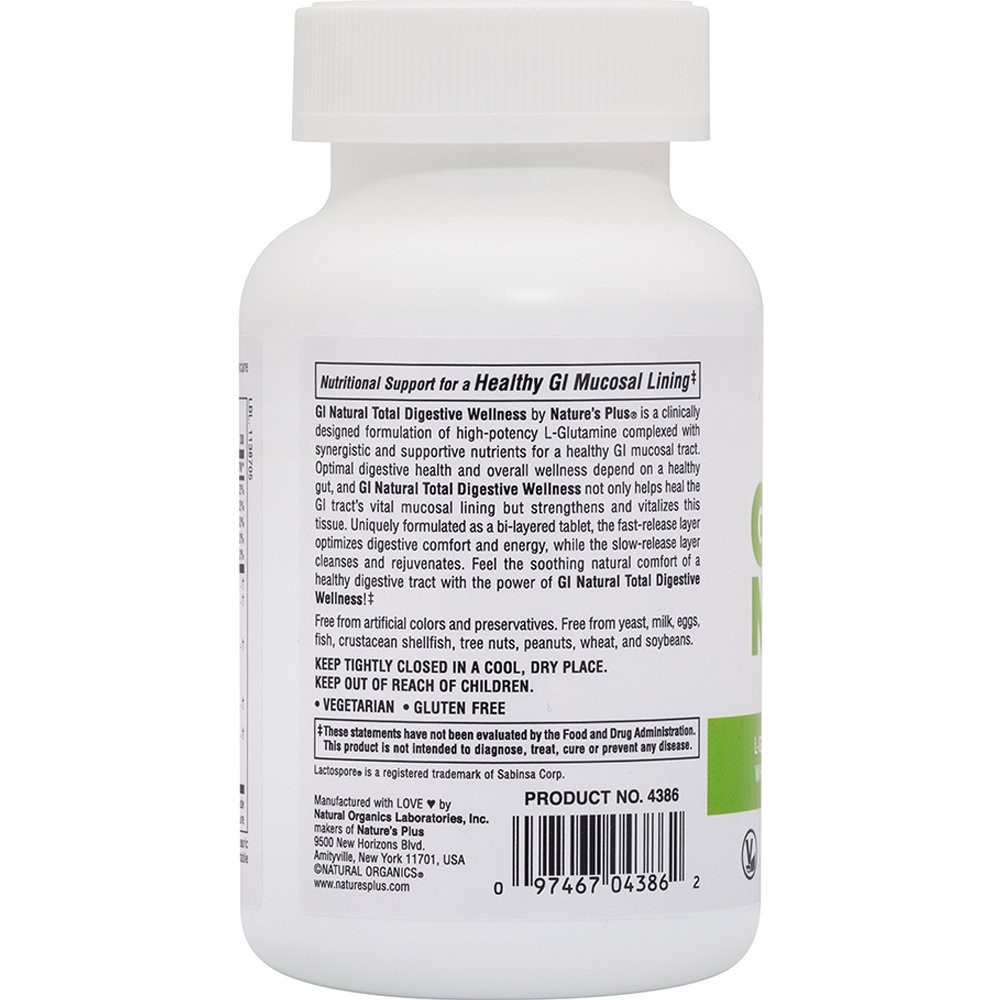 NATURE'S PLUS - GI NATURAL Total Digestive Wellness - 90tabs