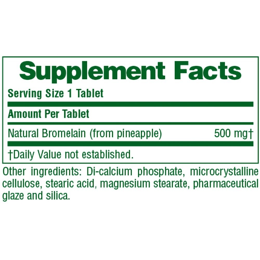 NATURES  PLUS - Bromelain 500mg - 60tabs